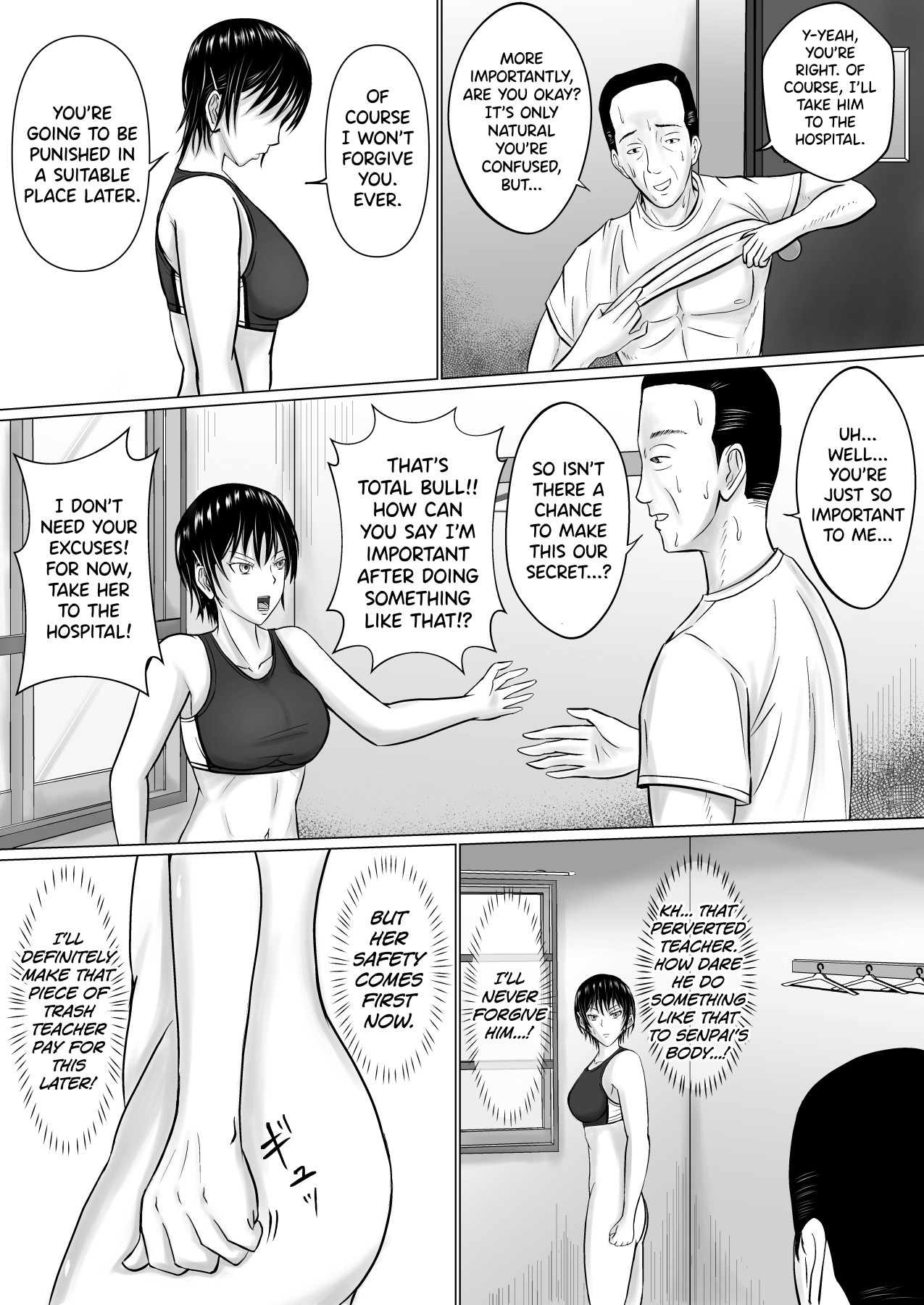 Hentai Manga Comic-I Will Protect Senpai's Body-Read-21